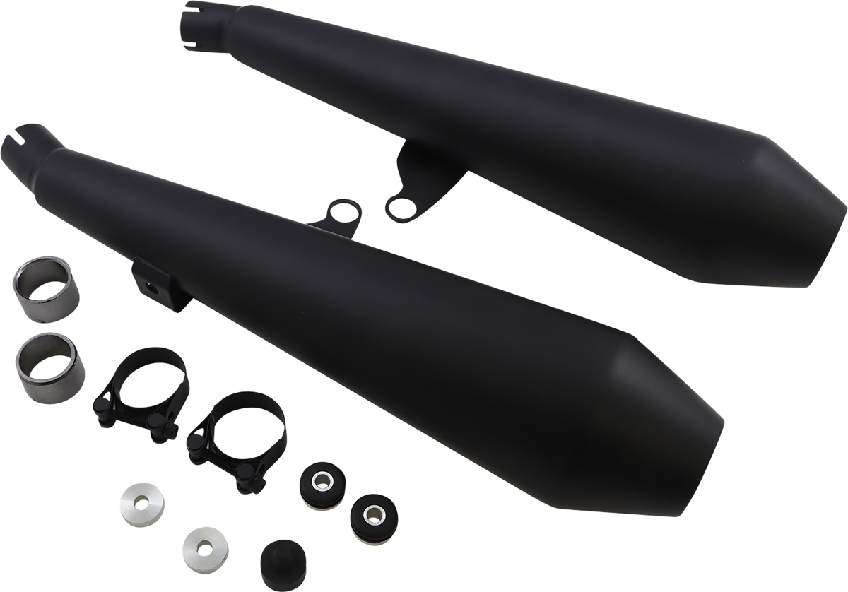 LEOVINCE LV-12 Muffler - Black 15306B