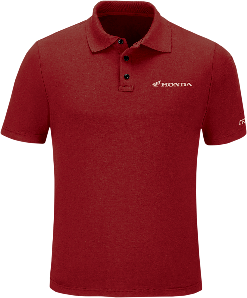 FACTORY EFFEX Honda Polo Shirt - Red - Large 25-85304