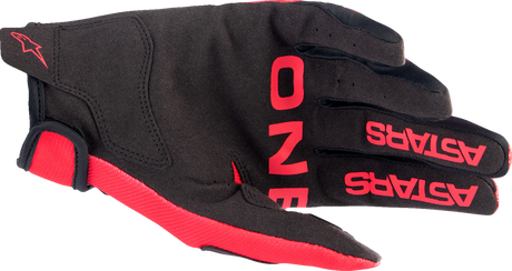 ALPINESTARS Radar Gloves - Mars Red/White - Large 3561823-3120-L