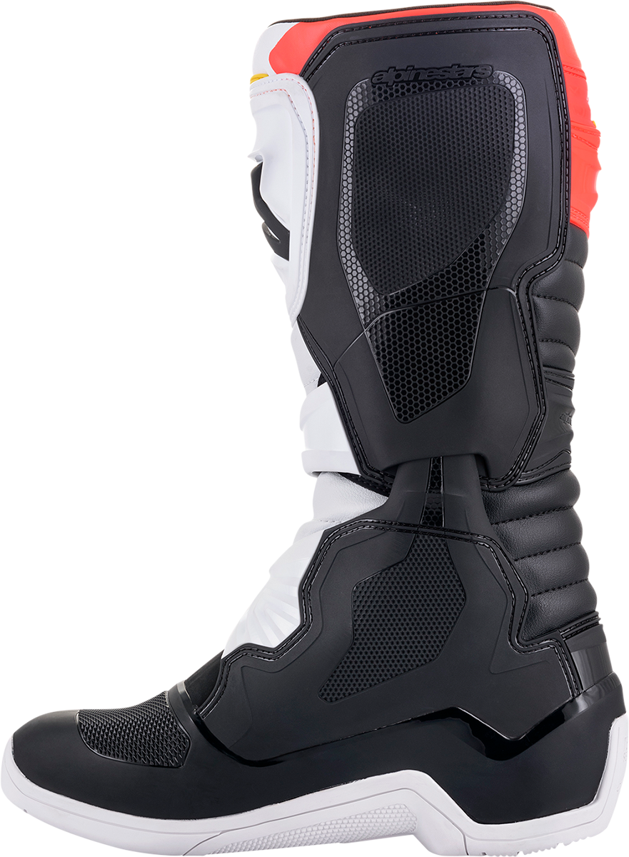 Botas ALPINESTARS Tech 3 - Negro/Blanco/Naranja - US 12 2013018-1238-12 