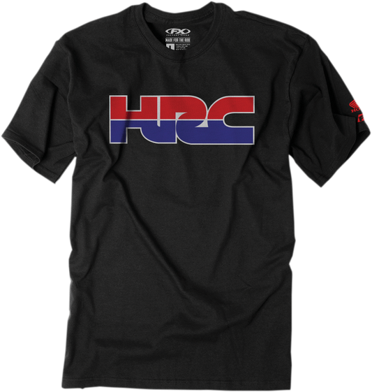 Camiseta FACTORY EFFEX Honda HRC - Negra - Grande FOTO INCORRECTA 21 HEL Y APLICACIÓN 22-87324 