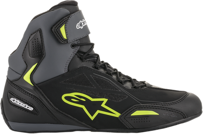 Zapatos ALPINESTARS Faster-3 Drystar - Negro/Gris/Amarillo - US 7.5 2540719175-7.5 