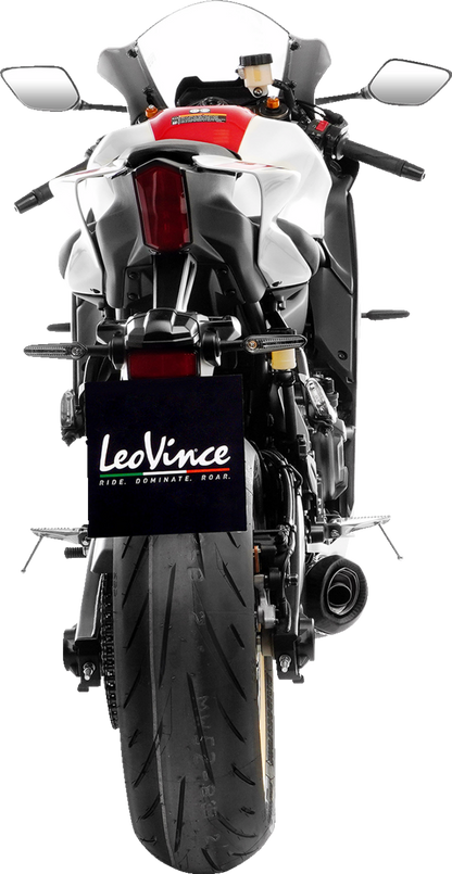 LEOVINCE LV One Evo Exhaust System - Carbon FIber 14361E