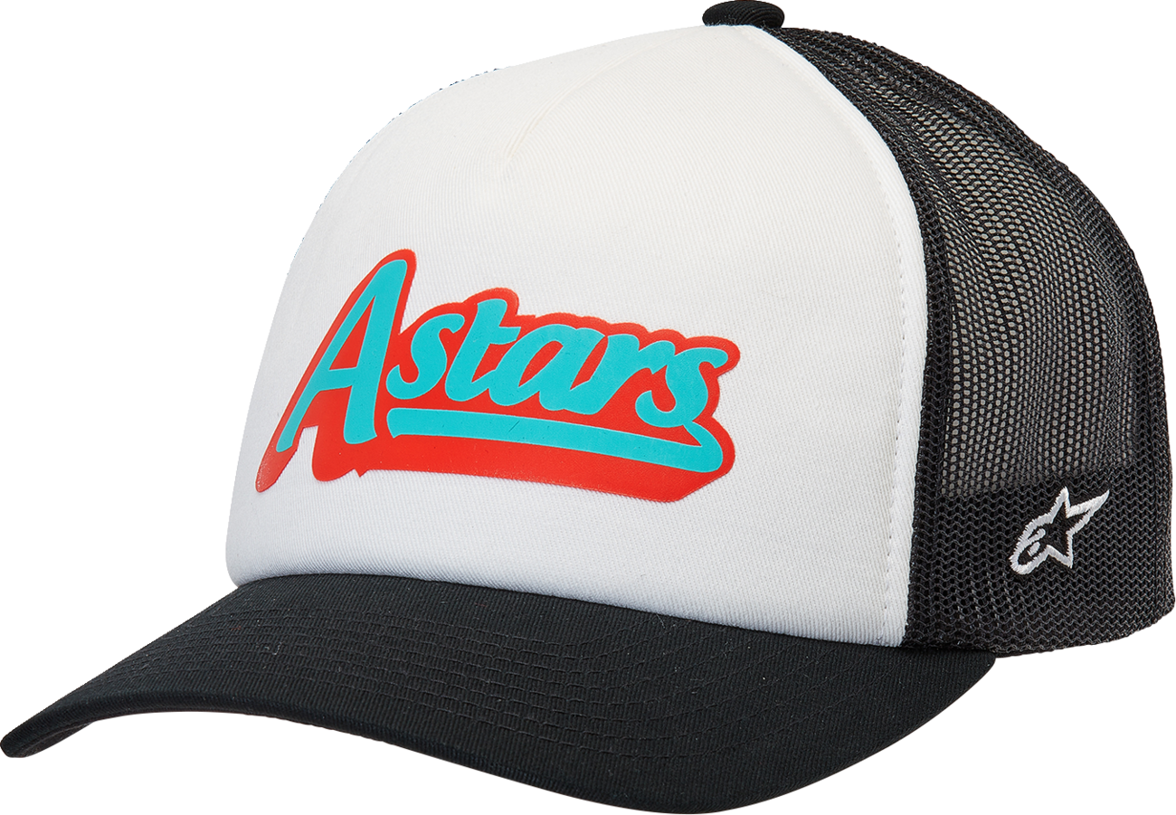 ALPINESTARS Delivery Trucker Hat - White/Black - One Size 1213810102010OS