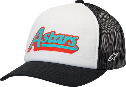 ALPINESTARS Delivery Trucker Hat - White/Black - One Size 1213810102010OS