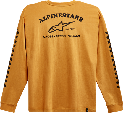 ALPINESTARS Sunday Long-Sleeve T-Shirt - Gold - 2XL 12137184059XXL