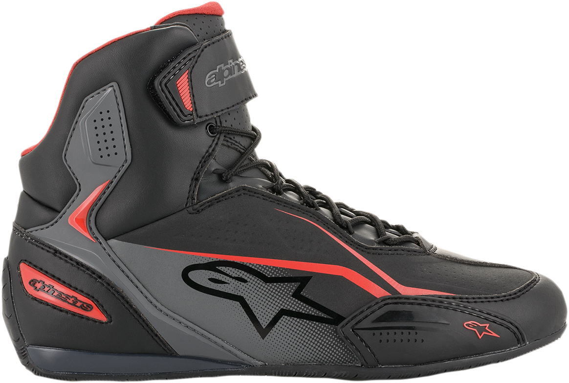 ALPINESTARS Faster-3 Shoes - Black/Gray/Red - US 14 2510219131-14