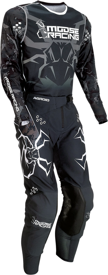 MOOSE RACING Agroid Jersey - Stealth - Small 2910-7000