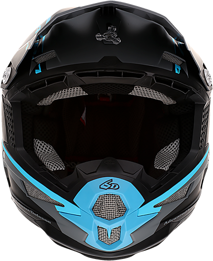 6D ATR-1 Helmet - Stealth - Cyan - XS 10-4624