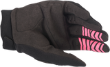 ALPINESTARS Women's Stella Full Bore Gloves - Black/Fluo Pink - Large 3583622-1390-L