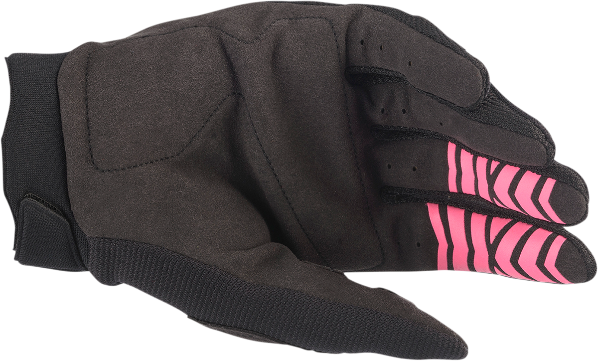 ALPINESTARS Women's Stella Full Bore Gloves - Black/Fluo Pink - XL 3583622-1390-XL