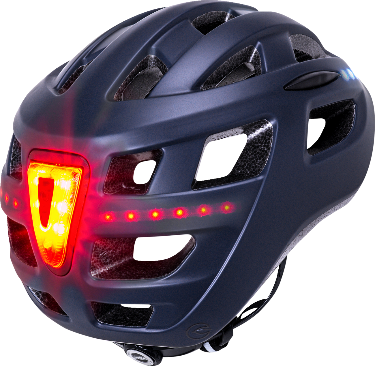 KALI Central Lit Helmet - Matte Navy - L/XL 0250521227