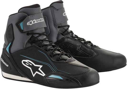 Zapatos ALPINESTARS Stella Faster-3 - Negro/Gris/Azul - US 7.5 251041911718 