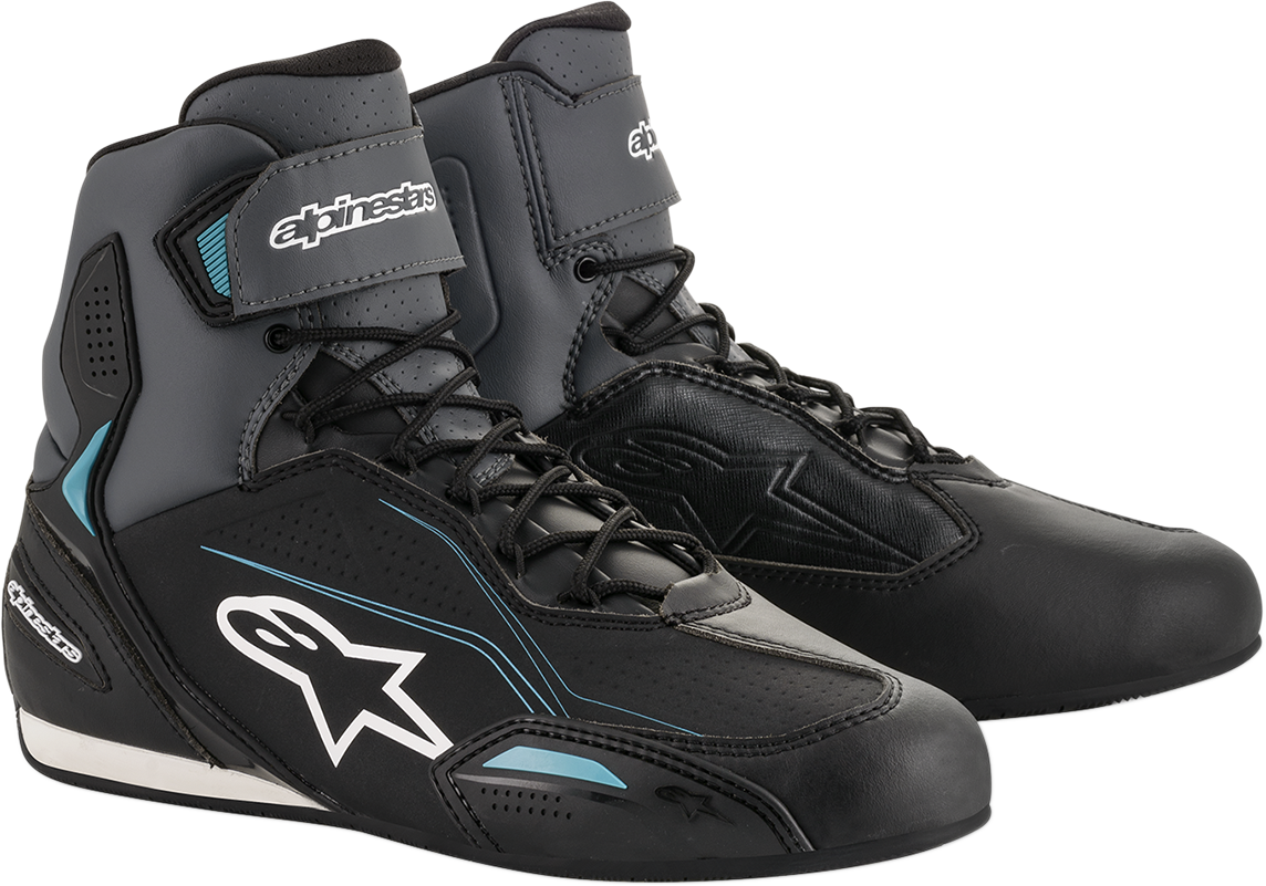 Zapatos ALPINESTARS Stella Faster-3 - Negro/Gris/Azul - US 6.5 251041911717 
