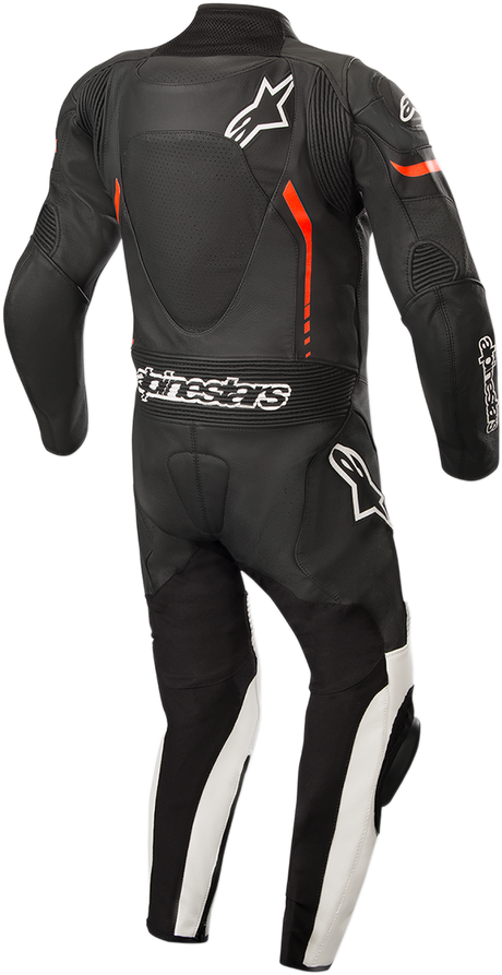ALPINESTARS Youth GP Plus 1-Piece Leather Suit - Black/White/Red Fluorescent - US 26 / EU 140 31405181231140