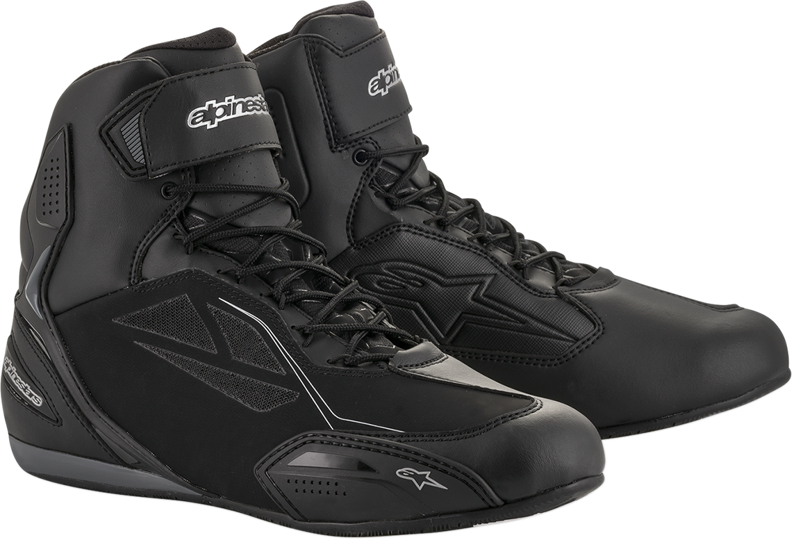 ALPINESTARS Faster-3 Drystar Shoes - Black/Silver - US 6 2540919-119-6