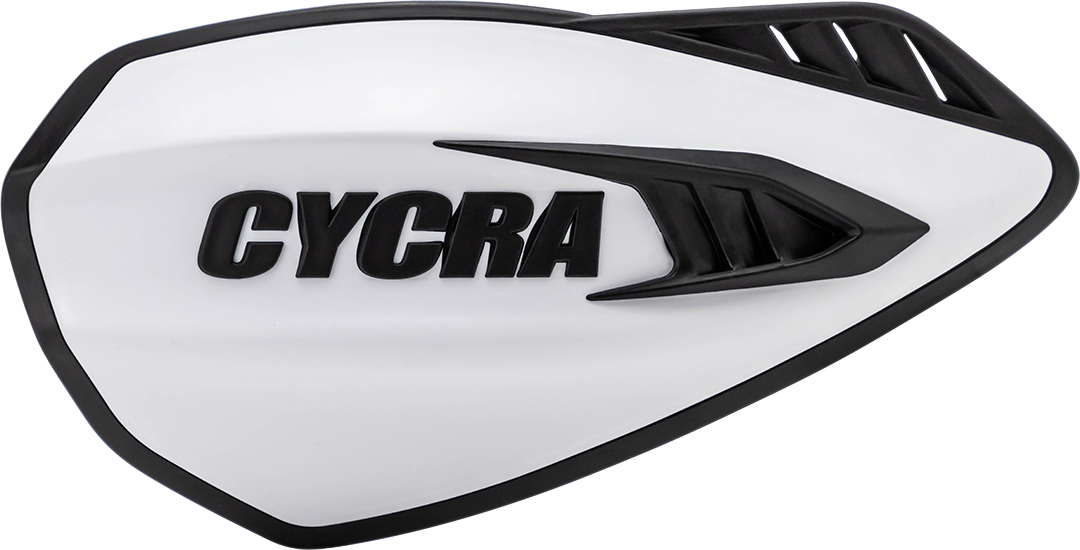 CYCRA Handguards - Cyclone - White/Black 1CYC-0056-237