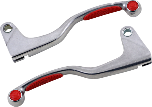 MOOSE RACING Lever Set - Competition - Red 1SGHA45