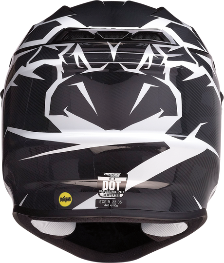 MOOSE RACING F.I. Helmet - Agroid Camo - MIPS® - Gray/Black - 3XL 0110-7779