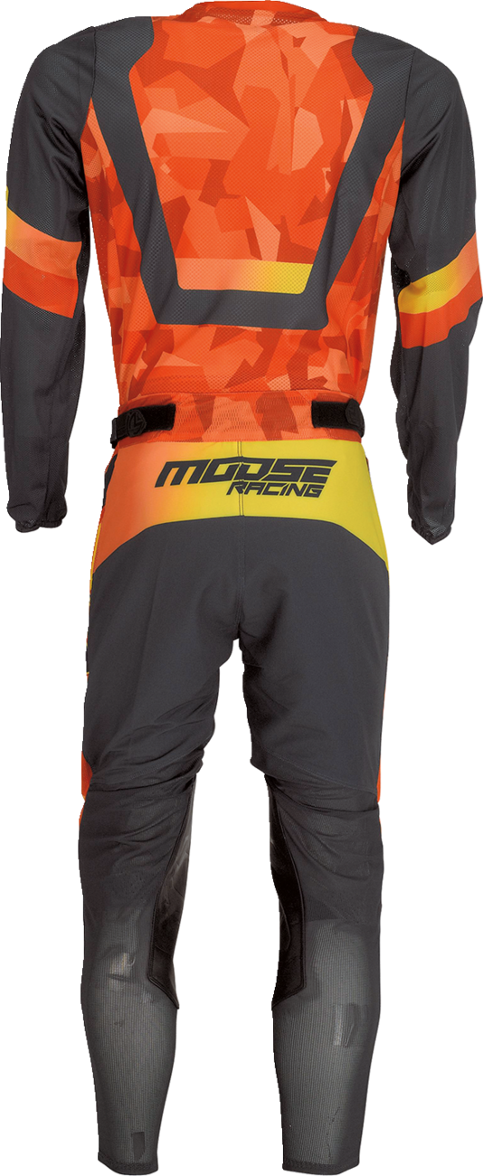 MOOSE RACING Pantalones Sahara - Naranja/Negro - 28 2901-10402 