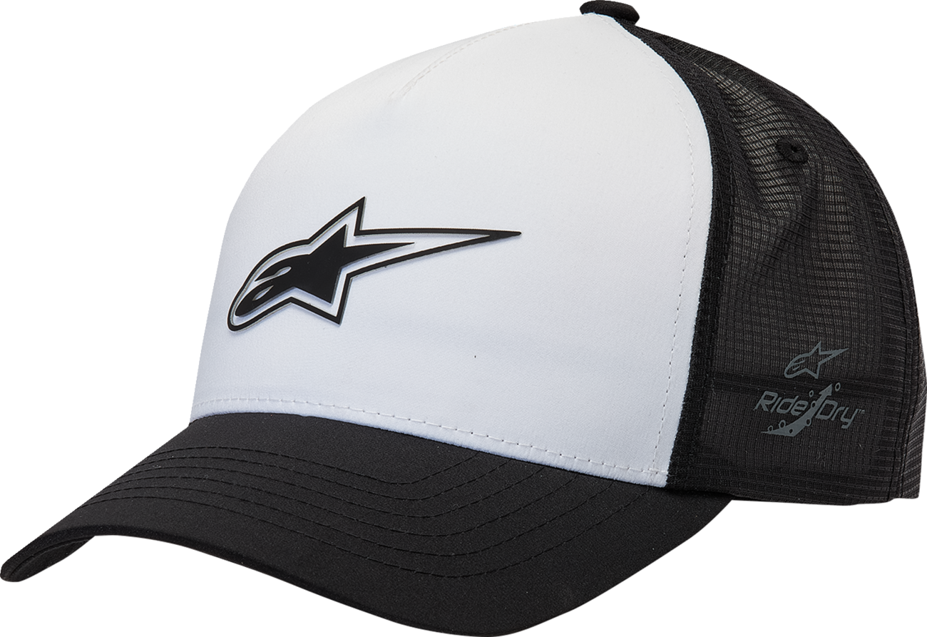 Gorra Trucker ALPINESTARS Advantage Tech - Blanco/Negro - Talla única 1212811602010OS 