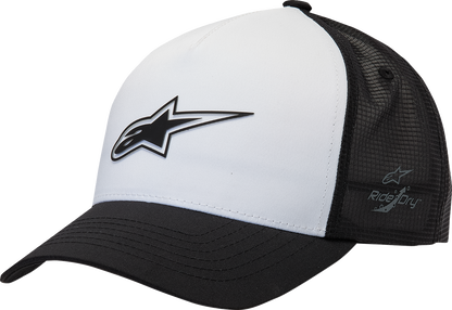 Gorra Trucker ALPINESTARS Advantage Tech - Blanco/Negro - Talla única 1212811602010OS 