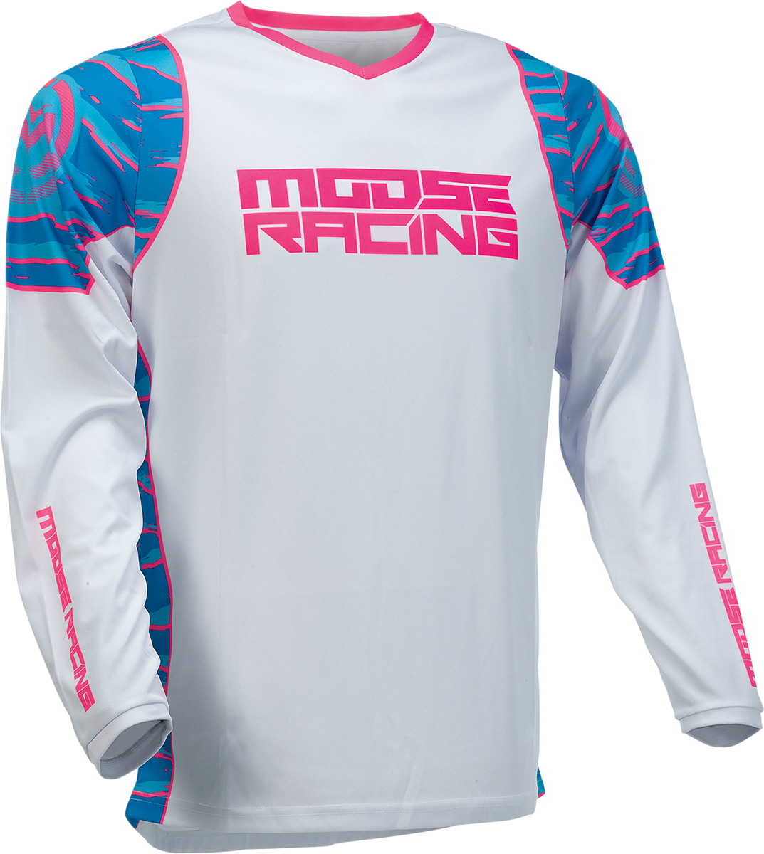 MOOSE RACING Qualifier™ Jersey - Blue/Pink - 3XL 2910-6955