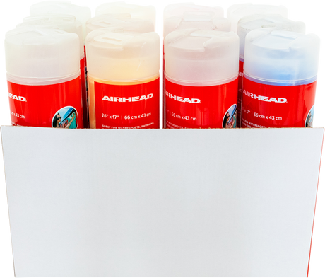 AIRHEAD SPORTS GROUP Absorbing Towel - Assorted - 12 Pack AHAT-12CA