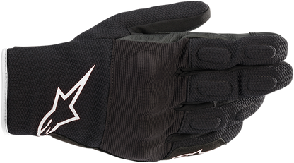 ALPINESTARS S-MAX Drystar Gloves - Black/White - Small 3527620-12-S