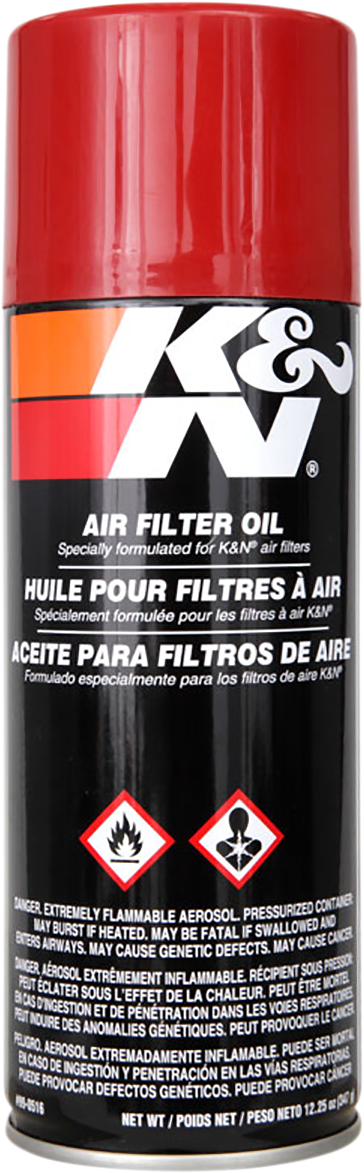 Aceite para filtro de aire K &amp; N - 12.25 oz. peso neto. -Aerosol 99-0516 