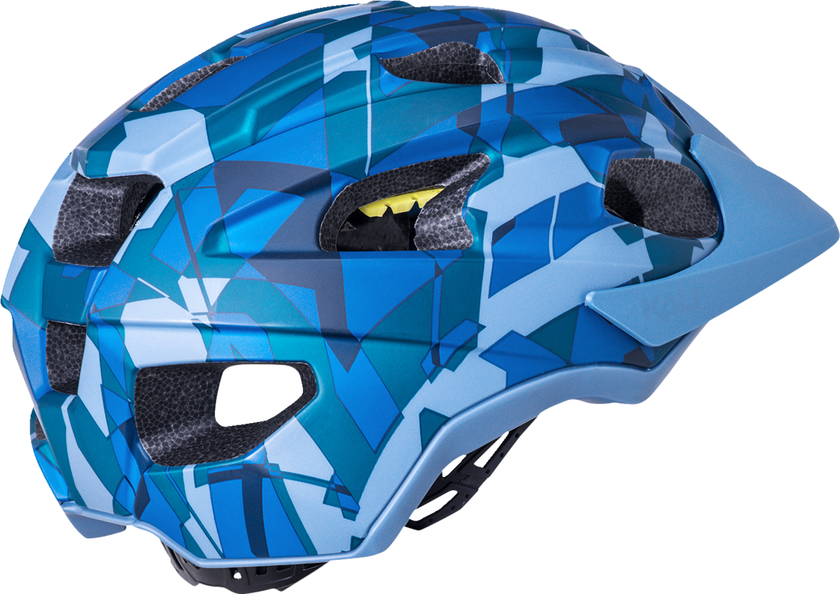 KALI Pace Helmet - Camo - Matte Thunder Blue - S/M 0221721226