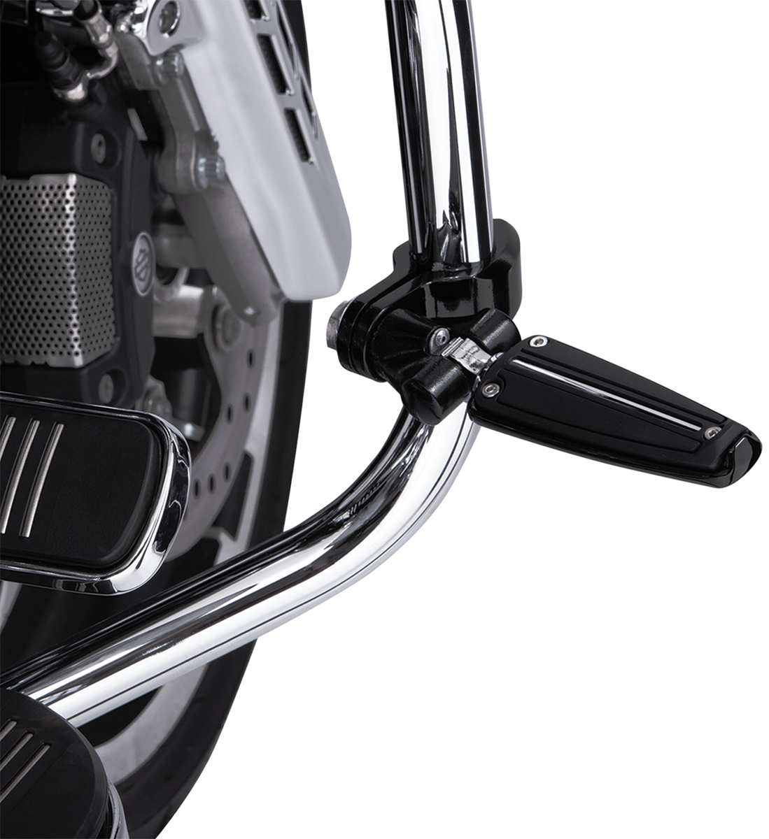 Abrazadera de horquilla sin pasador CIRO - Negra 60022 