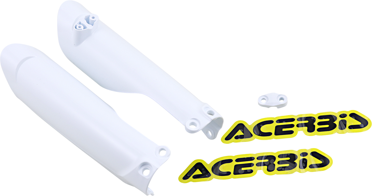 ACERBIS Cubiertas inferiores de horquilla para horquillas invertidas - Blanco 2791516811