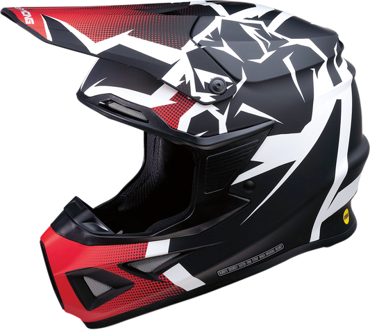 Casco MOOSE RACING FI - Agroid™ - MIPS® - Rojo/Negro - Mediano 0110-6693