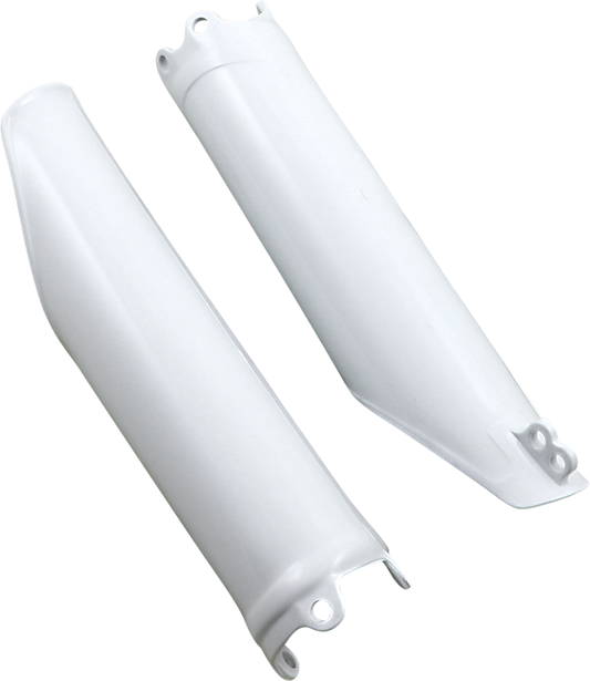 ACERBIS Lower Fork Covers - White 2640300002