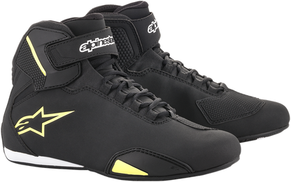 ALPINESTARS Sektor Shoes - Black/Yellow Fluorescent - US 7.5 2515518155-7.5