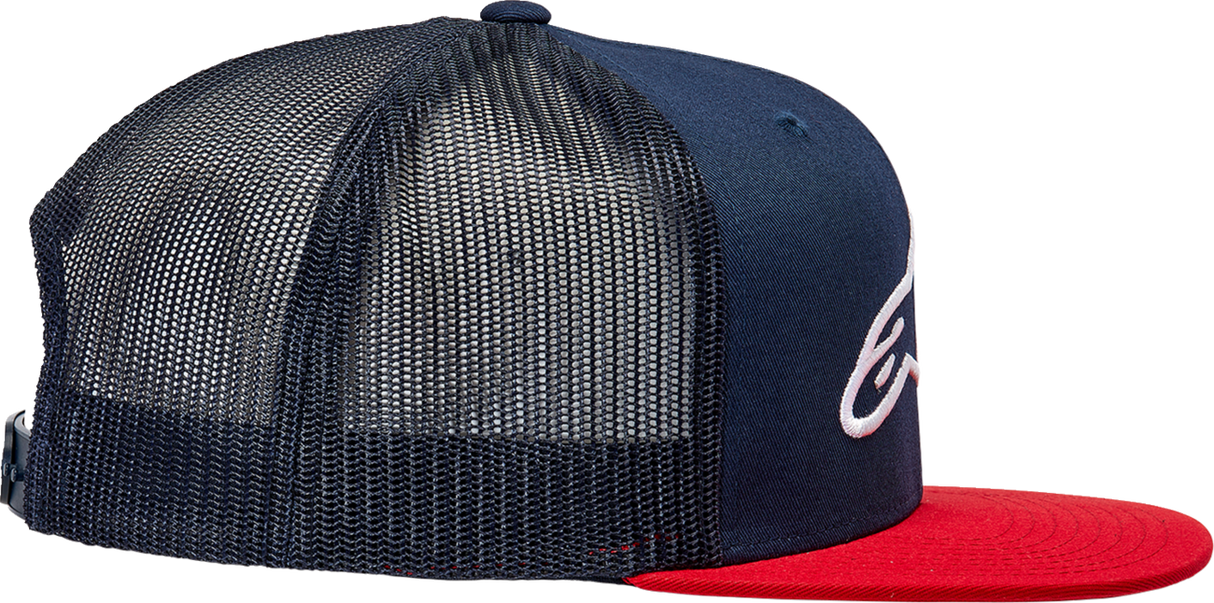 Gorra Trucker ALPINESTARS Corp - Azul marino/Rojo - Talla única 1025810037030OS 