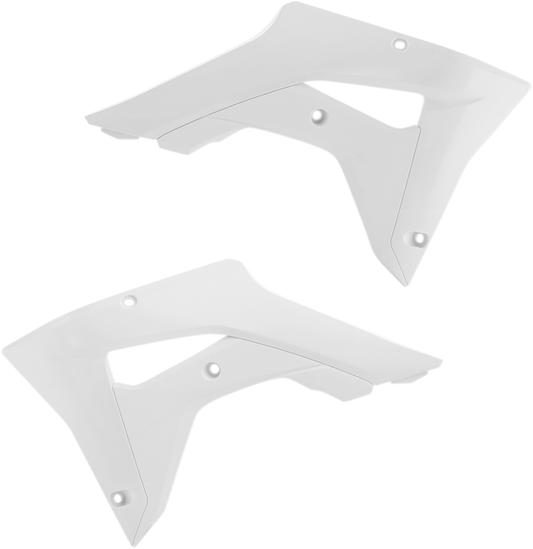 ACERBIS Radiator Shrouds - White 2645450002