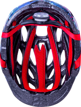 Casco iluminado KALI Child Chakra - Jungle - Azul brillante - Pequeño 221022225 