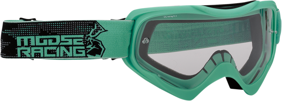 MOOSE RACING Qualifier Goggles - Agroid - Mint 2601-2657