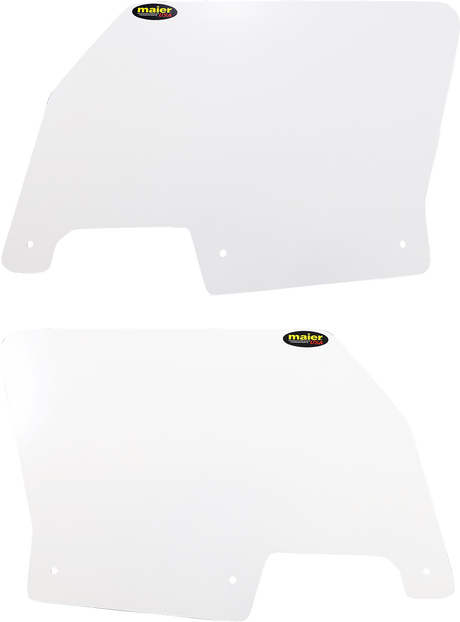 MAIER Number Plates - White 194651