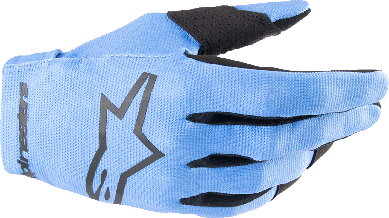 ALPINESTARS Youth Radar Gloves - Light Blue/Black - 2XS 3541824-7056-2X