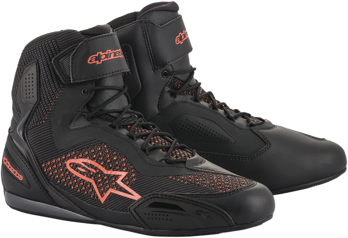Zapatos ALPINESTARS Faster-3 Rideknit - Negro/Rojo - US 7 251031910307 