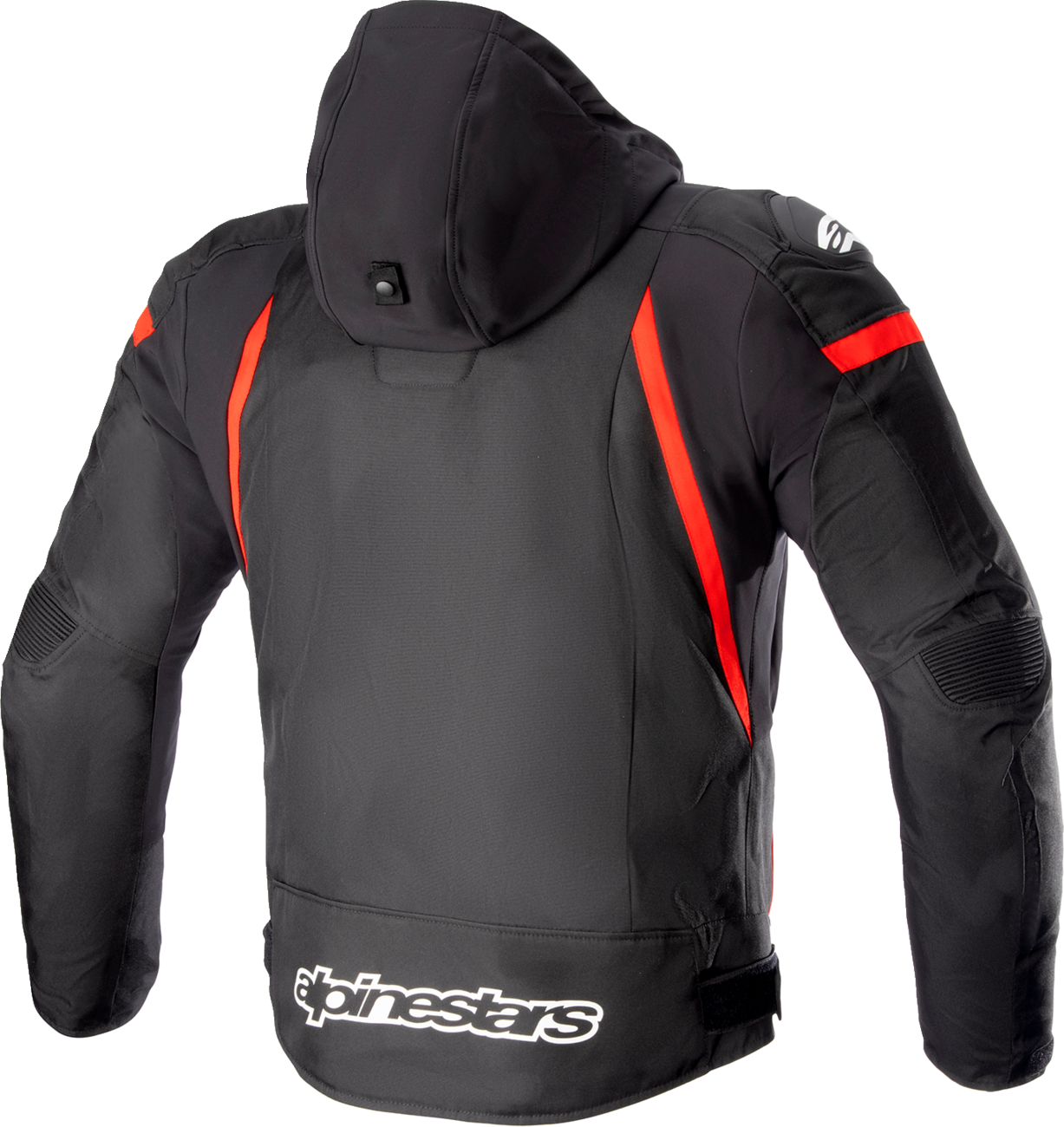 Chaqueta impermeable ALPINESTARS Zaca - Negro/Rojo/Blanco - Pequeña 3206423-1342-S 