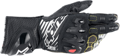 ALPINESTARS GP Tech v2 Gloves - Black/White - Large 3556622-12-L