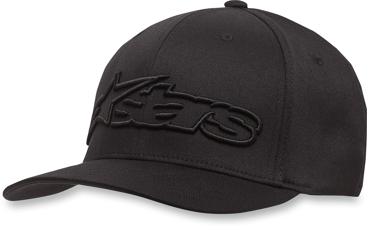 ALPINESTARS Blaze Flexfit® Hat - Black/Black - Small/Medium 103981005110SM