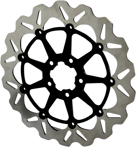 GALFER Wave® Rotor - Black - 12.5" DF680CWS-B