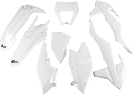 UFO Replacement Body Kit - KTM White KTKIT523047