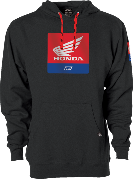 FACTORY EFFEX Honda Boxer Pullover Hoodie - Heather Charcoal - 2XL 26-88308