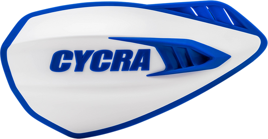 CYCRA Handguards - Cyclone - White/Blue 1CYC-0056-232